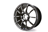 Advan RZII 17x7.0 +47 4-100 Racing Hyper Black Wheel