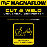 MagnaFlow Universal Catalytic Converter 3 W/Air