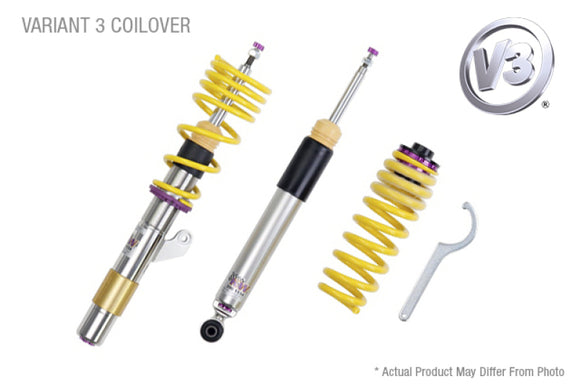KW Coilover Kit V3 2017+ Audi A4 (B9) Sedan w/o Electronic Dampers