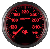 Autometer Elite 52mm 100-340 Deg F Oil Temp Peak & Warn w/ Electronic Control Gauge
