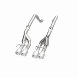 MagnaFlow 09-11 Chev Corvette V8 6.2L Comp Series Quad Center Rear Exit SS Cat-Back Perf Exhaust