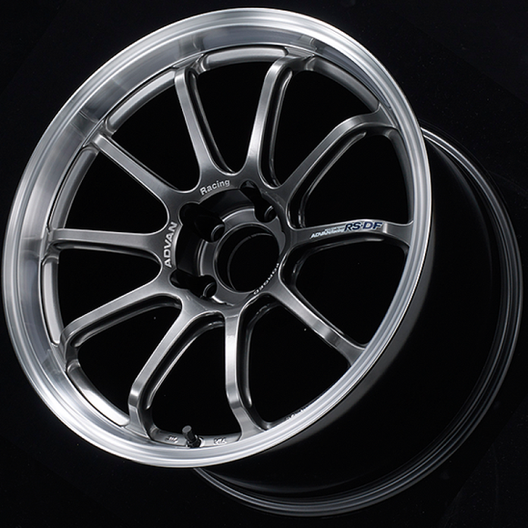 Advan RS-DF Progressive 19x9.0 +43 5-114.3 Machining & Racing Hyper Black Wheel