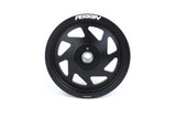 PERRIN 22-26 Subaru WRX/BRZ & Toyota GR86 / 20-25 FXT/OBXT Lightweight Crank Pulley - Black