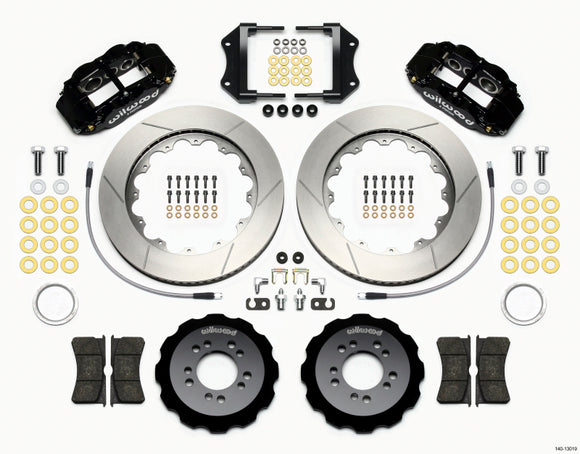 Wilwood Narrow Superlite 6R Front Hat Kit 14.00in 2013-Up Ford Focus ST w/ Lines