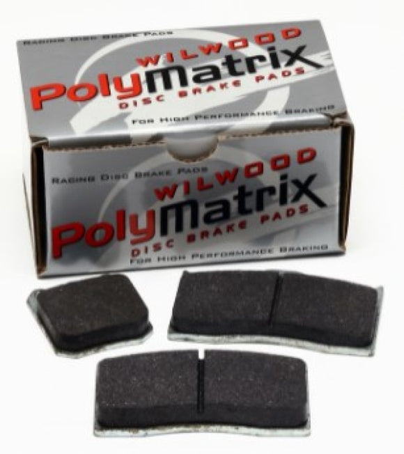Wilwood PolyMatrix Pad Set - 7812 Q Dynapro Dynalite-w/Bridge Bolt
