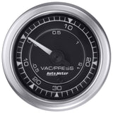 Autometer Chrono 2-1/16in 30INHG-30PSI Vacuum/Boost Gauge