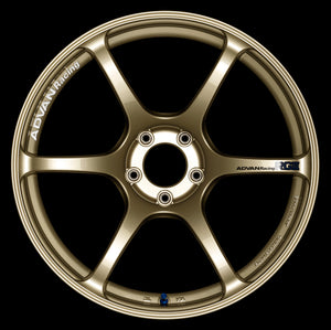 Advan RGIII 17x9.0 +45 5-114.3 Racing Gold Metallic Wheel
