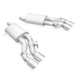 Stainless Works 2016-18 Cadillac CTS-V Sedan Axle Back System Dual-Mode Turbo Mufflers 4in Tips