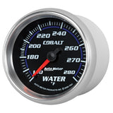 Autometer Cobalt 66.7mm 140-280 degree F. Water Temperature Gauge