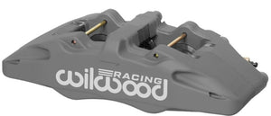 Wilwood Caliper-Forged Dynapro 6 5.25in Mount-Anodized-L/H 1.62/1.38in/1.38in Pistons .81in Disc