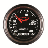 Autometer Sport-Comp II GM 52mm 30 PSI Mechanical Boost Vacuum Gauge