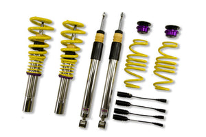 KW Coilover Kit V2 Audi A4 S4 (8K/B8) w/ electronic dampening controlSedan FWD + Quattro