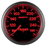 Autometer Elite 52mm 100-260 Degrees F Trans Temperature Peak and Warn Gauge w/ Electronic Control