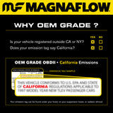 MagnaFlow Universal Catalytic Converter 1.75in. Honda OEM