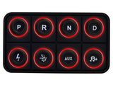 AEM EV 8 Button Keypad CAN Based Programmable Backlighting