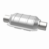MagnaFlow Universal Catalytic Converter 2.5inch Inlet/Outlet Center/Center Oval (California OBDII)