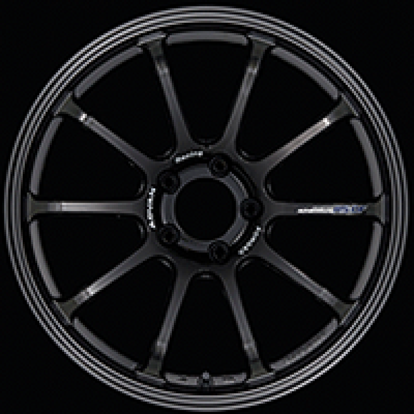 Advan RS-DF Progressive 19x9.5 +23 5-120 Racing Titanium Black Wheel