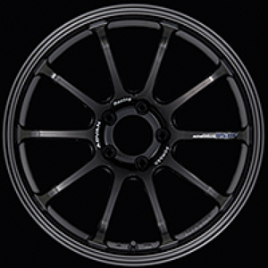 Advan RS-DF Progressive 18x9.0 +53 5-120 Racing Titanium Black Wheel