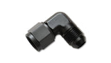 Vibrant -8AN Female to -8AN Male 90 Degree Swivel Adapter Fitting