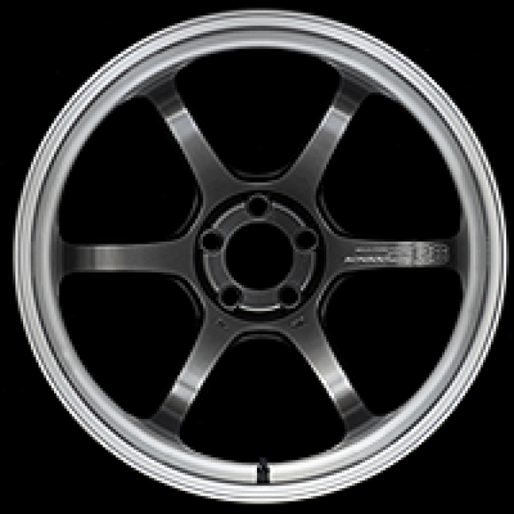 Advan R6 20x9 +42mm 5-114.3 Machining & Racing Hyper Black Wheel