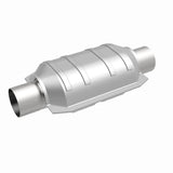 MagnaFlow Universal Catalytic Converter 2.5inch Inlet/Outlet Center/Center Oval (California OBDII)