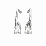 MagnaFlow 09-11 Chev Corvette V8 6.2L Comp Series Quad Center Rear Exit SS Cat-Back Perf Exhaust