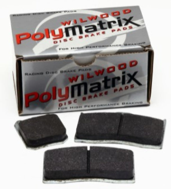 Wilwood PolyMatrix Pad Set - 6617 E W6A /W4A AERO 4/6 (.670in Thk)